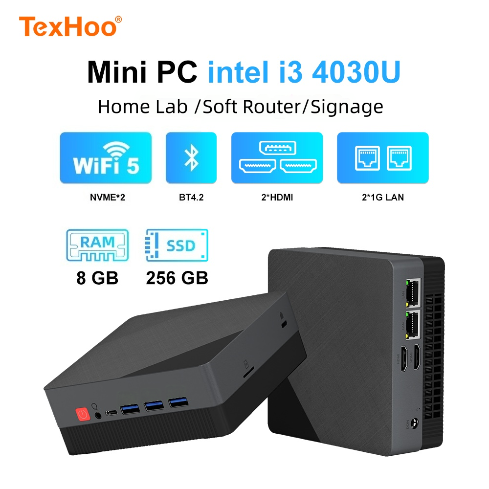 Khadas Vim4 8Gb - 텍후 미니 PC, 인텔 코어 i3-4030U