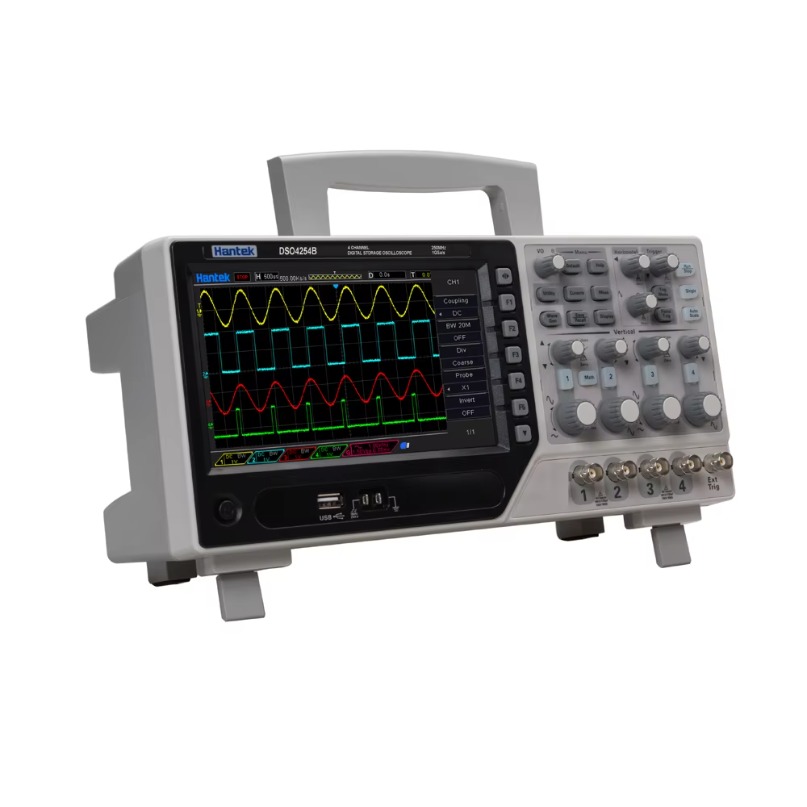 Digital Storage Oscilloscope 100Mhz 4Ch - Hantek DSO4000B 시리즈 디지털 스토리지 오실로스코프