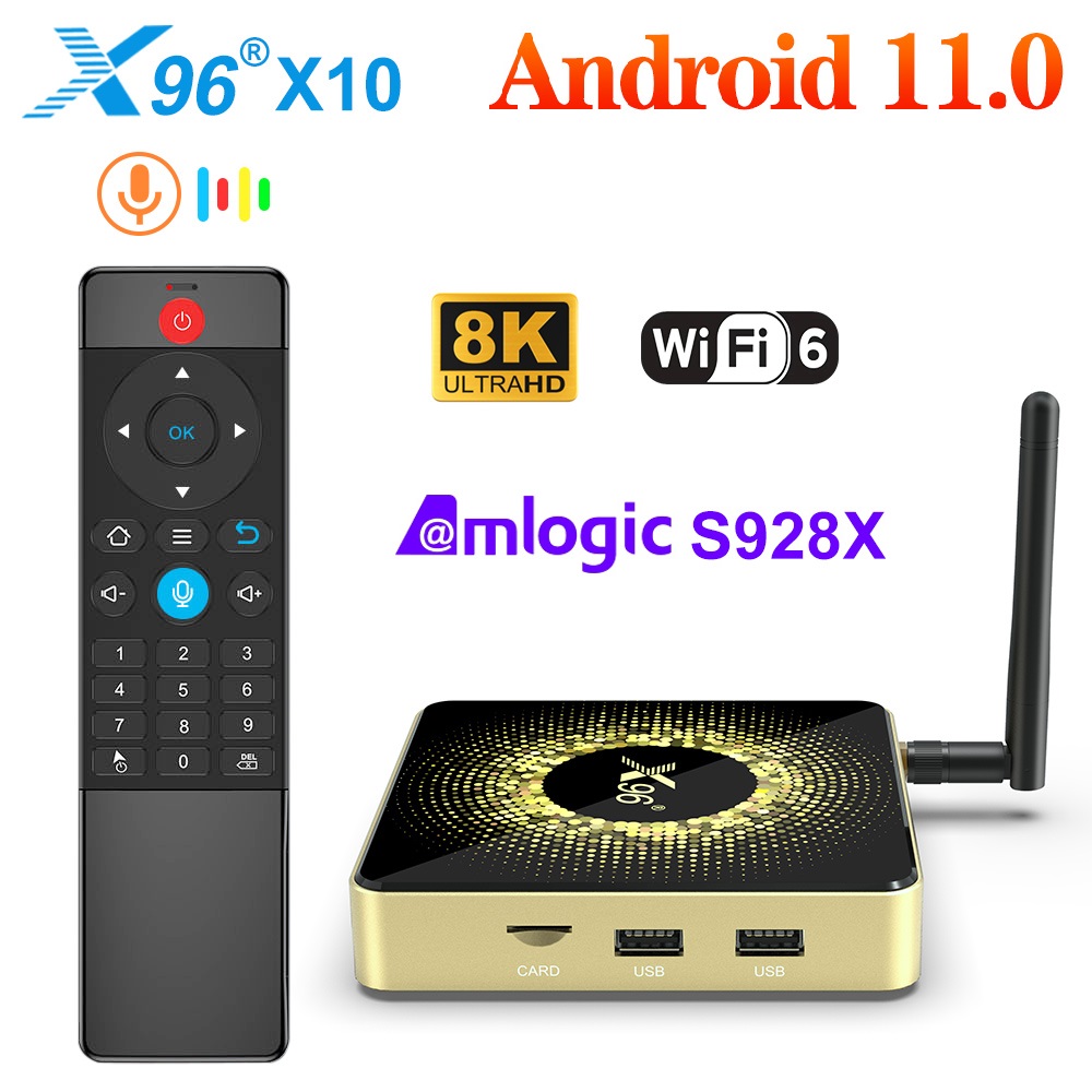 Khadas Vim4 8Gb - X96 X10 Amlogic S928X-J TV 박스