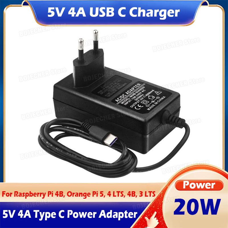 Banana Pi Bpi-M5 - 라즈베리 파이 4B용 5V 4A USB