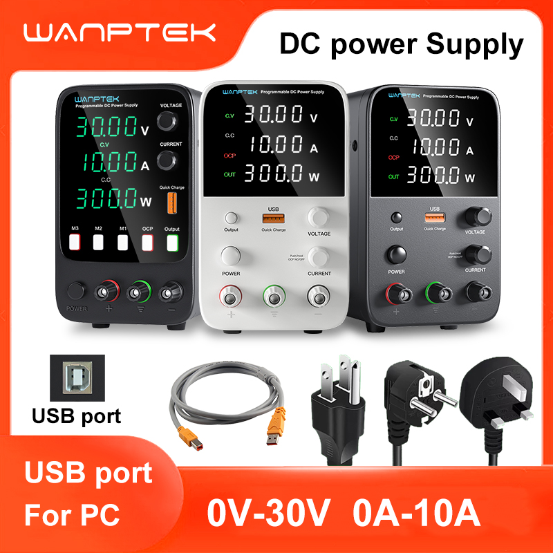 Programmable Dc Power Supply 60V 5A - 완프텍 연구실용 전원 공급 장치 30V