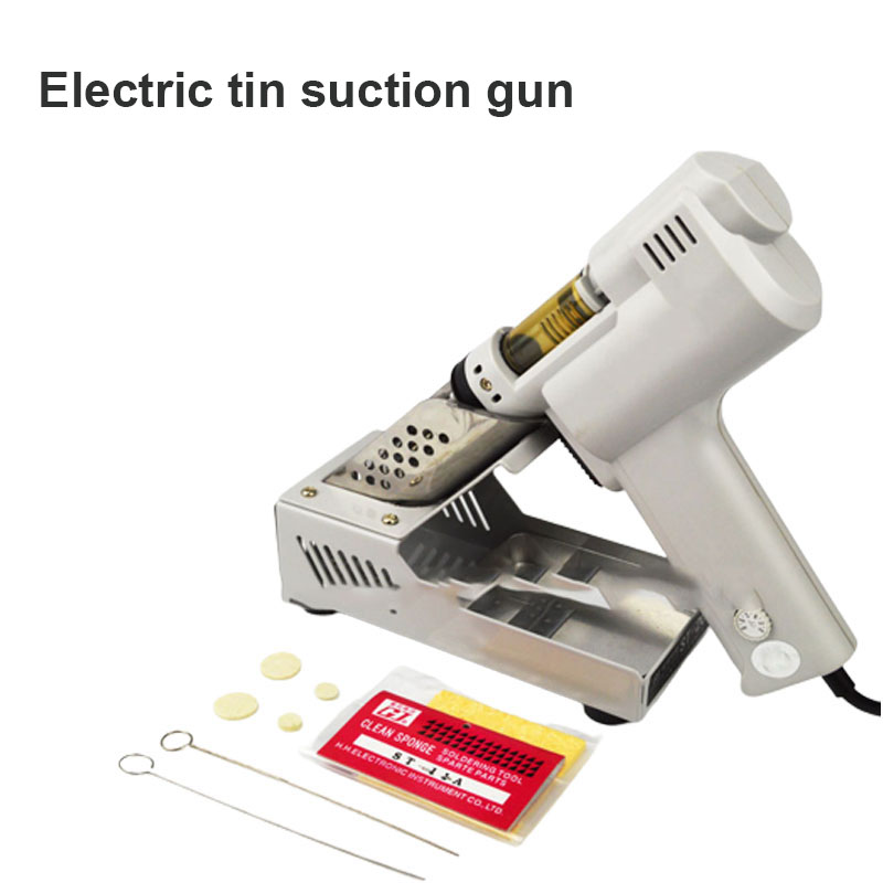 Desoldering Gun Vacuum Electric - 휴대용 전기 진공식 납땜 제거 펌프,