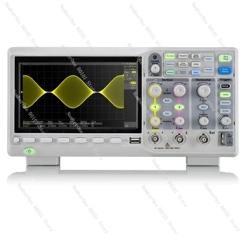 Digital Storage Oscilloscope 100Mhz 4Ch - SDS1204X-E SDS1104X-E 4채널 슈퍼 인광체 오실로스코프,