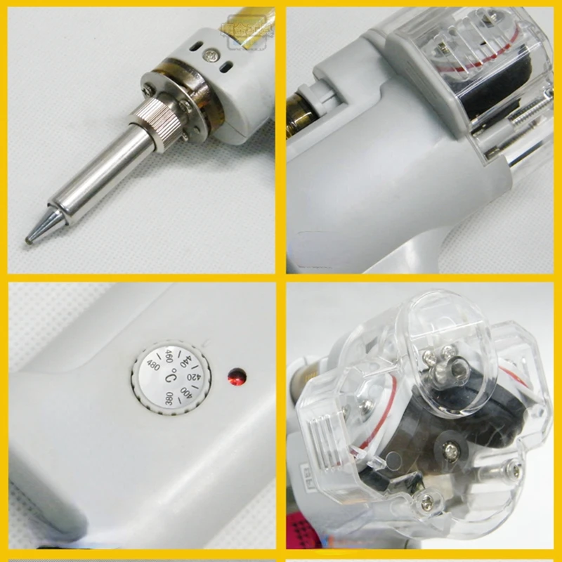 100W 더블 석션 펌프 진공 전기 진공 펌프 건 디솔 - Desoldering Gun Vacuum Electric 리뷰 및 가격