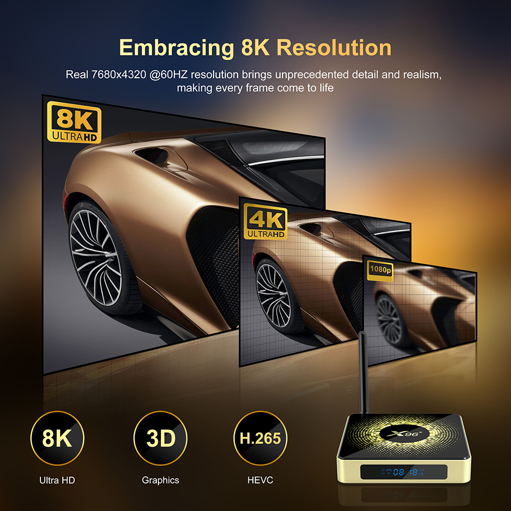 X96 X10 Amlogic S928X-J TV 박스  - Khadas Vim4 8Gb 리뷰 및 가격