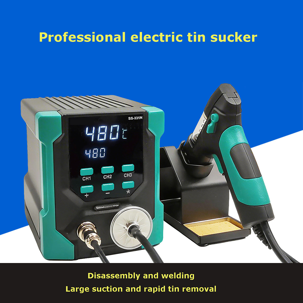 SS-331NH ESD LCD 디지털 전기 납땜 제거  - Desoldering Gun Vacuum Electric 리뷰 및 가격