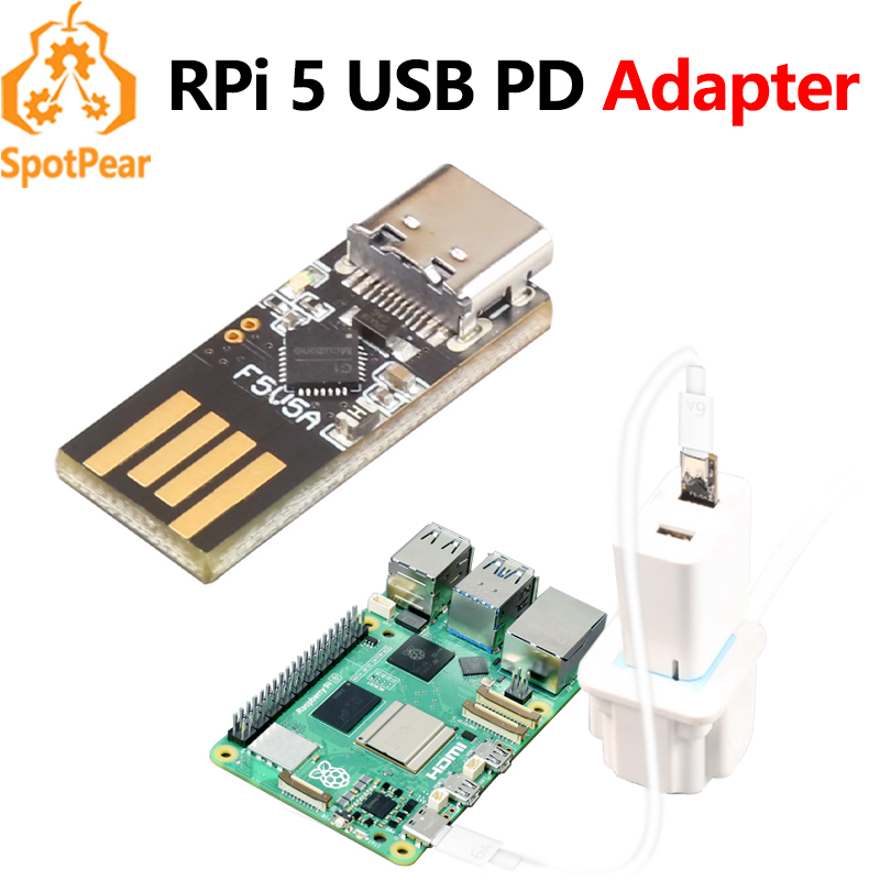 라즈베리 파이 5 USB A C 미니 PD 트리거 활성 - Banana Pi Bpi-M5 리뷰 및 가격