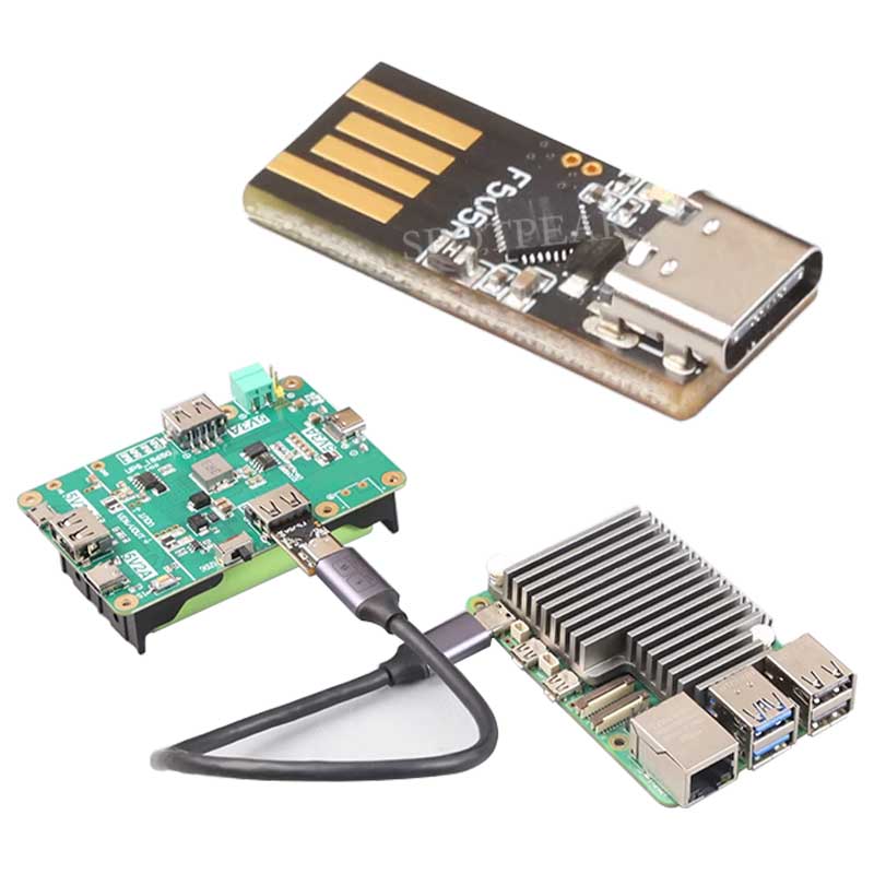 라즈베리 파이 5 USB A C 미니 PD 트리거 활성 - Banana Pi Bpi-M5 리뷰 및 가격