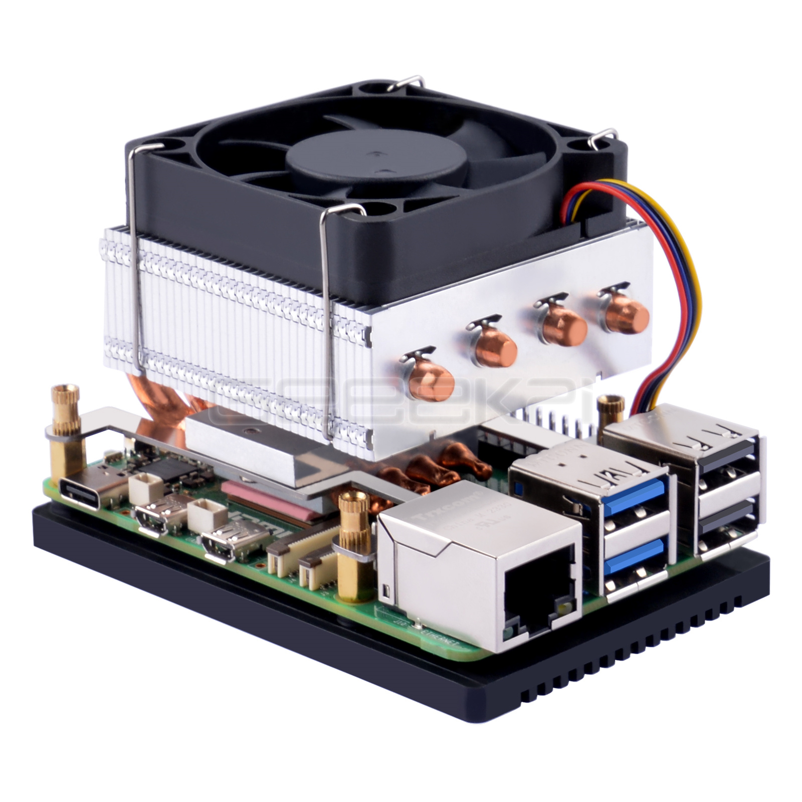 Raspberry Pi 5 CPU 팬용 Geeekpi  - Raspberry Pi 5 8Gb Kit 리뷰 및 가격