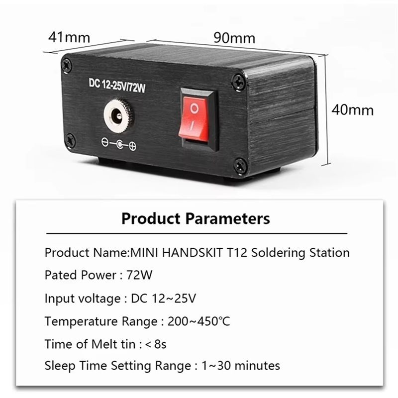 AB11-T12 가정용 수리 납땜 스테이션 휴대용 미니 - Soldering Station T12 Oled 리뷰 및 가격