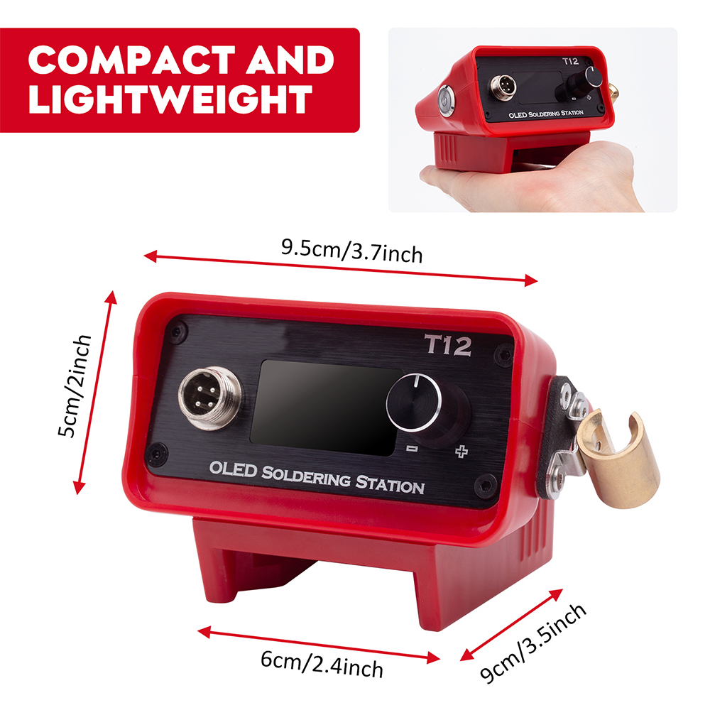밀워키용 OLED T12 납땜 다리미 스테이션, 조절식 - Soldering Station T12 Oled 리뷰 및 가격