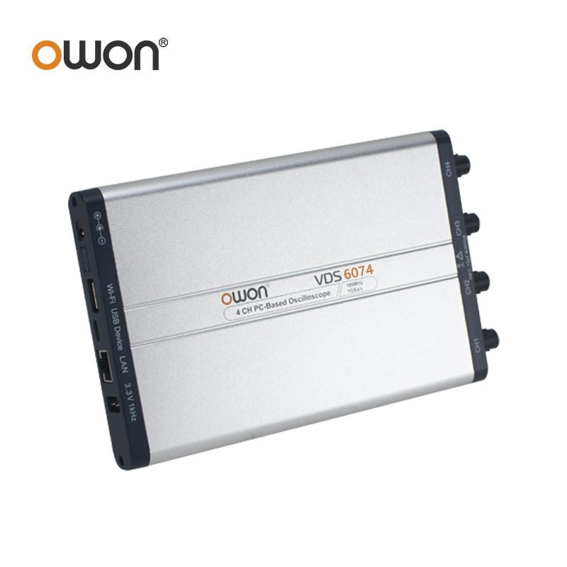 OWON VDS6074 VDS6104 가상 PC 디지털 - Digital Storage Oscilloscope 100Mhz 4Ch 리뷰 및 가격