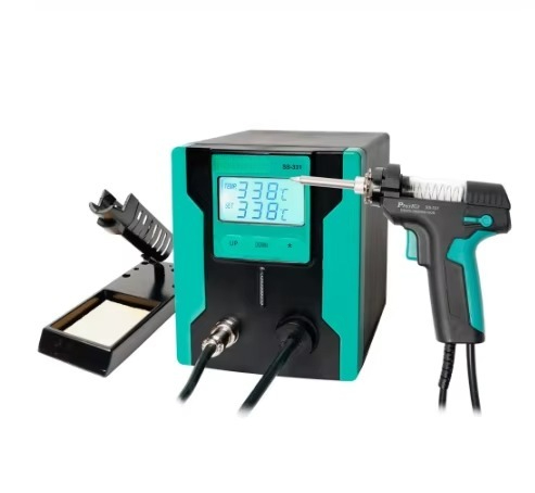 ESD 안전 SS-331H 디지털 전기 납땜 제거 펌프 - Desoldering Gun Vacuum Electric 리뷰 및 가격
