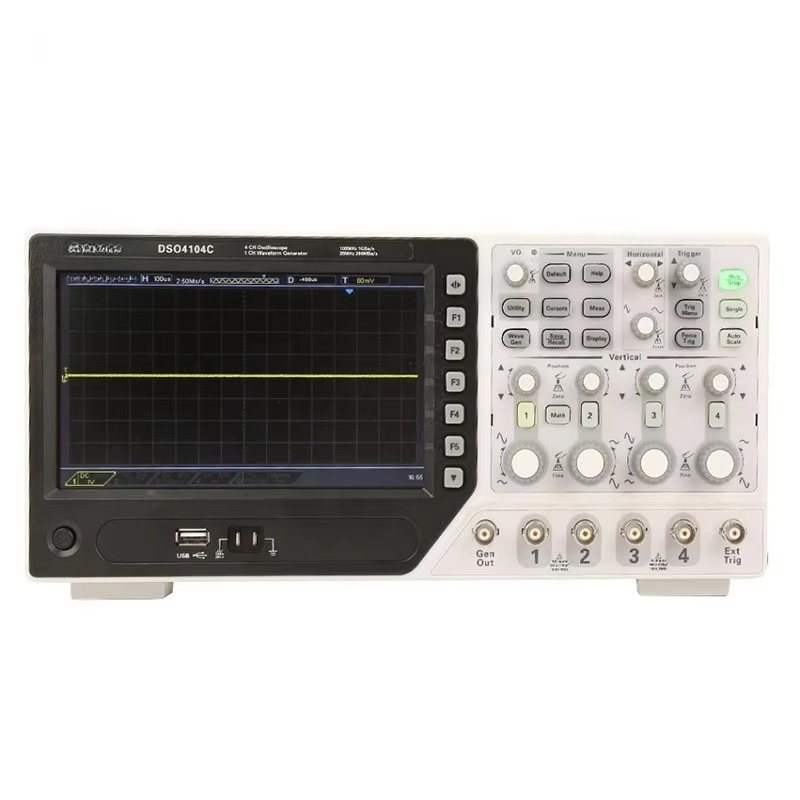 Hantek DSO4104C 디지털 스토리지 오실로스코 - Digital Storage Oscilloscope 100Mhz 4Ch 리뷰 및 가격