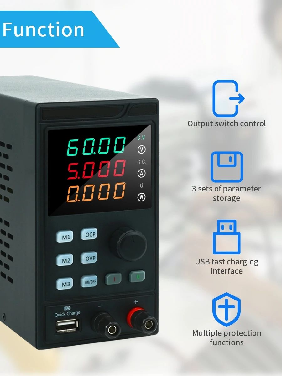 MYAMI 모바일 수리용 조정 가능한 벤치 프로그래밍  - Programmable Dc Power Supply 60V 5A 리뷰 및 가격