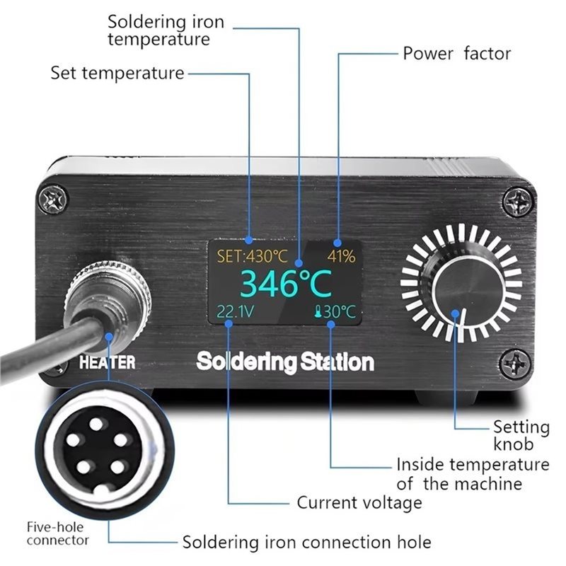 ABYN-Professional T12 휴대용 미니 디 - Soldering Station T12 Oled 리뷰 및 가격