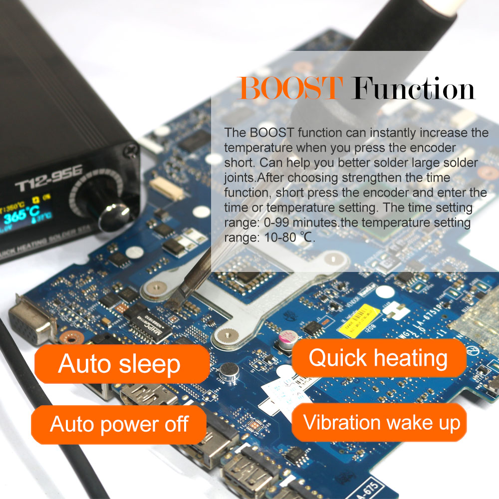 QUECOO T12-956 납땜 디지털 스테이션 전자  - Soldering Station T12 Oled 리뷰 및 가격