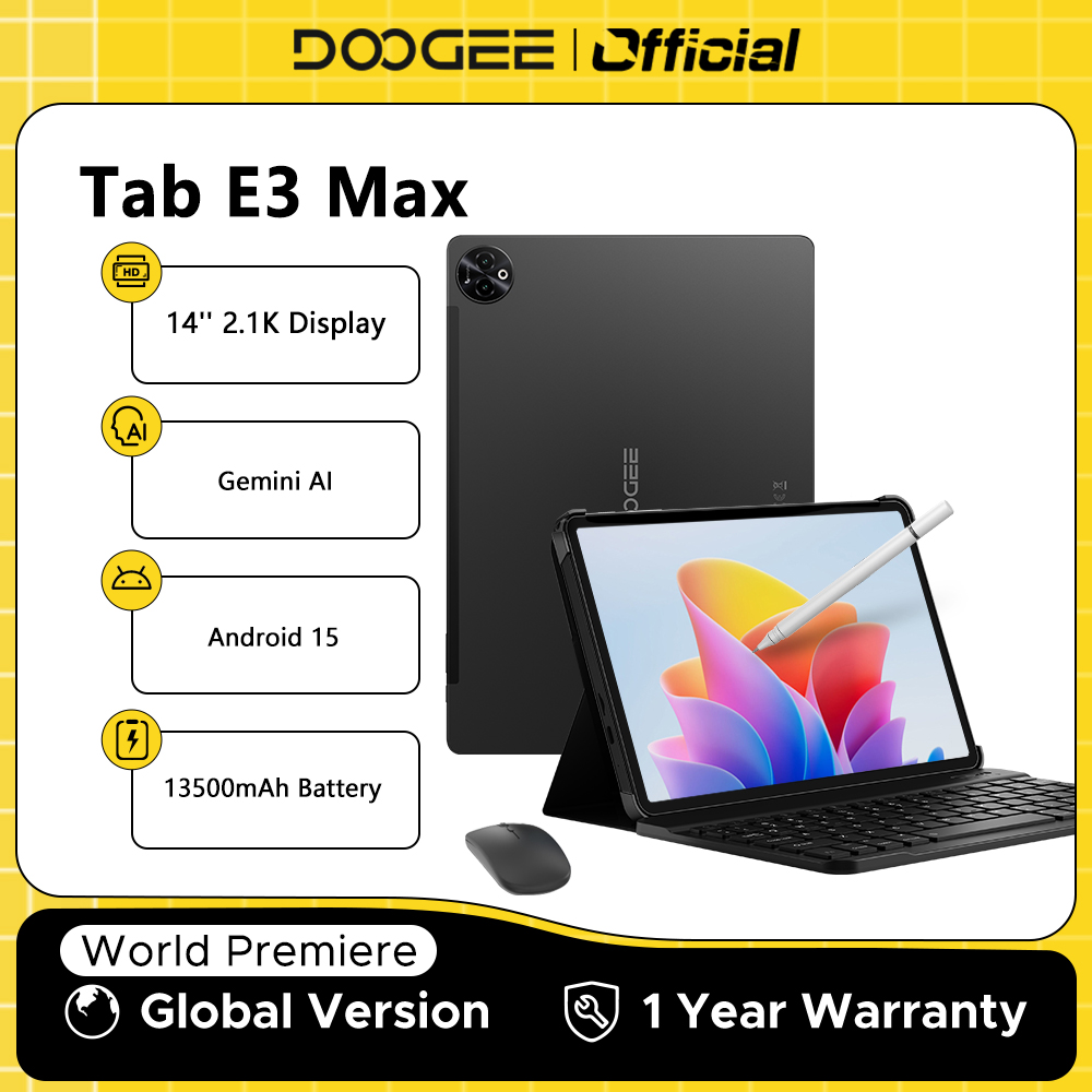 글로벌 버전 DOOGEE Tab E3 Max 태블릿 P - Khadas Vim4 8Gb 리뷰 및 가격