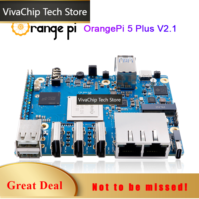 VivaCTOrange Pi 5 Plus 미니 PC 개 - Orange Pi 5 Plus 16Gb 리뷰 및 가격