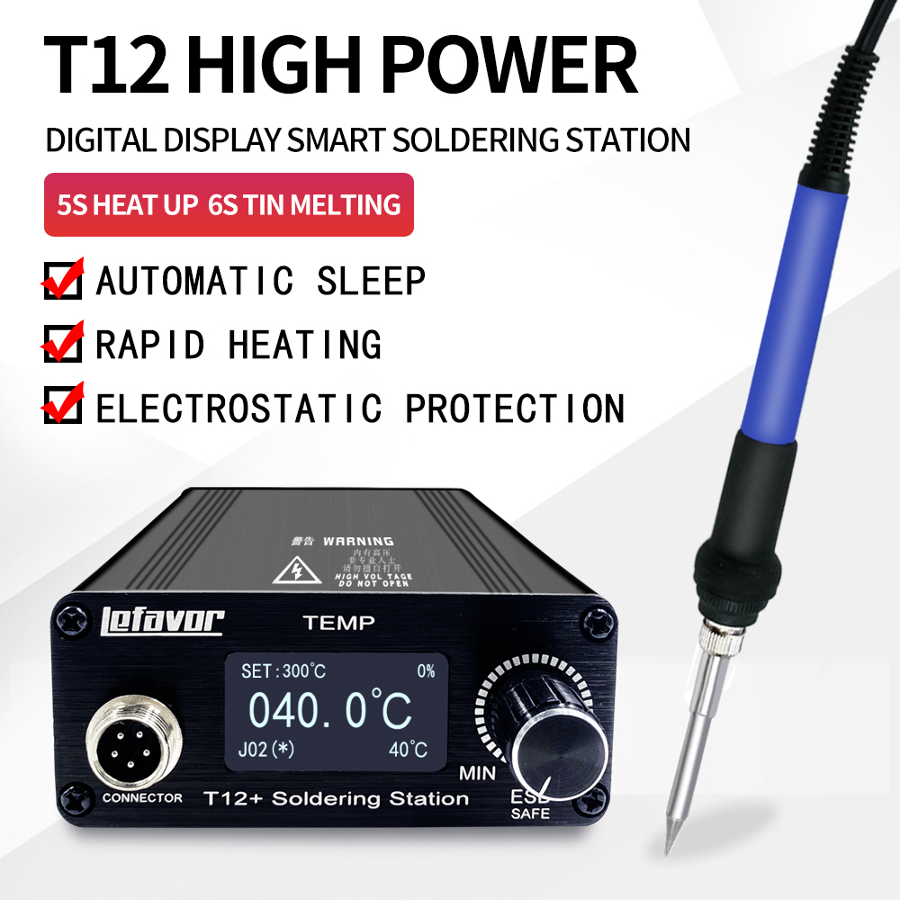T12 + 납땜 스테이션 납땜 인두 1.3 인치 OLE - Soldering Station T12 Oled 리뷰 및 가격